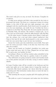 Jennifer Caloyeras - Unruly