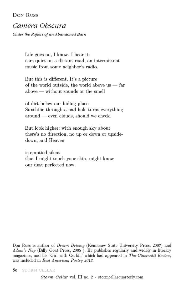 Don Russ - Camera Obscura [sample]