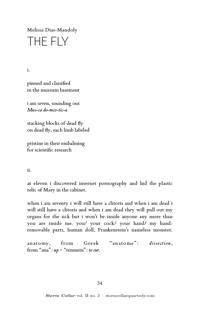 Melissa Dias-Mandoly - The Fly [sample]