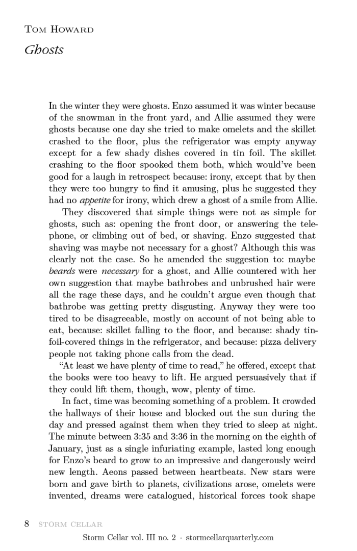 Tom Howard - Ghosts [sample]