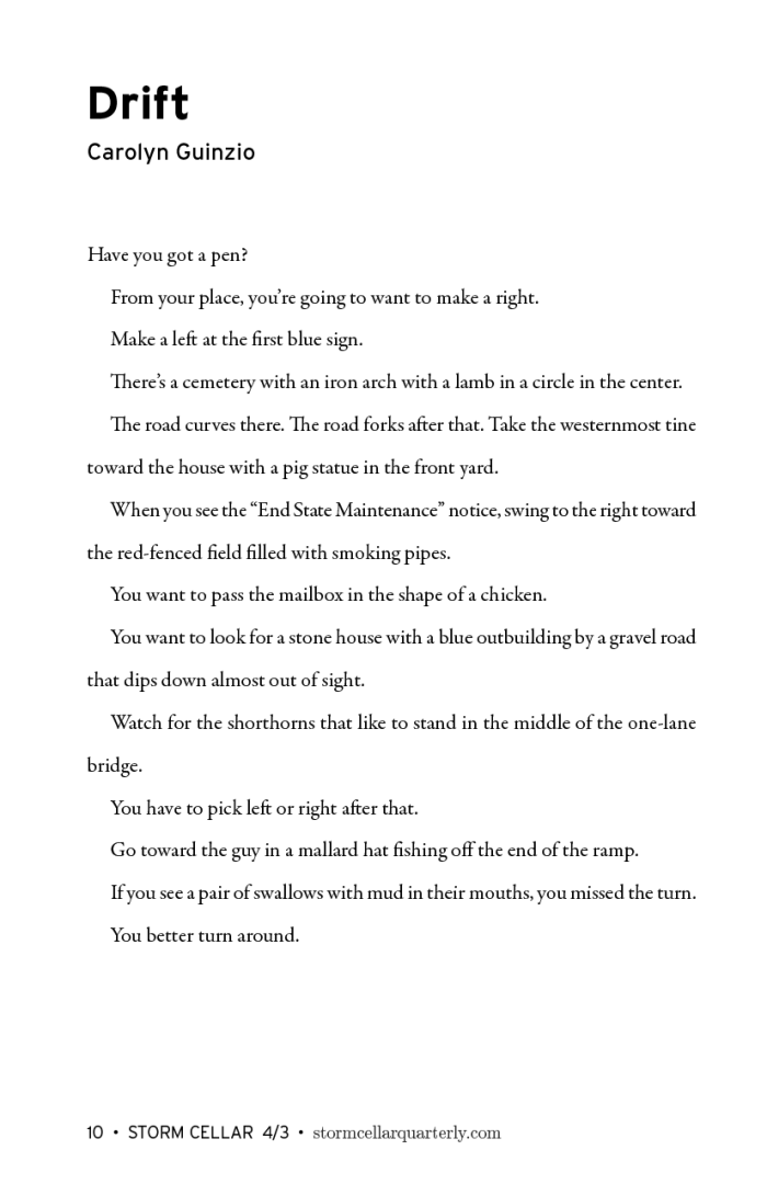 Carolyn Guinzio - Drift [sample]