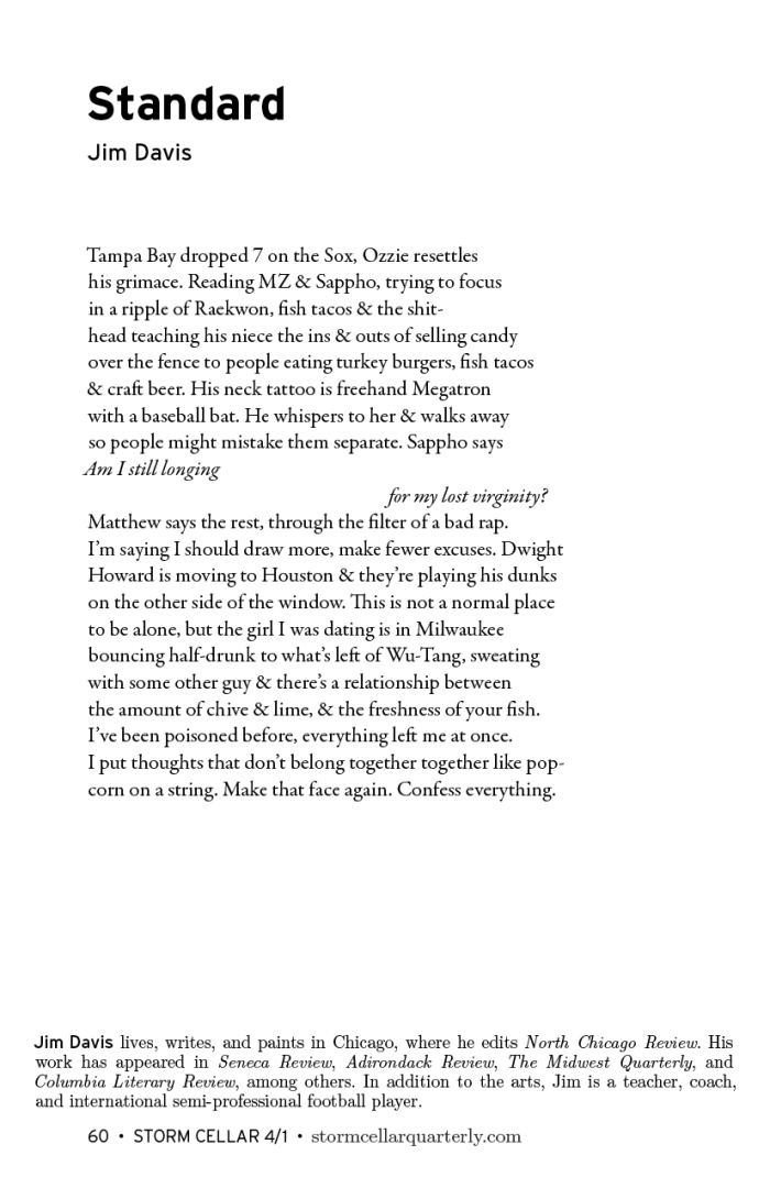 Jim Davis - two poems [sample]2